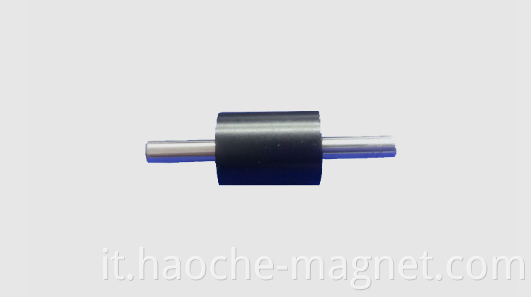 Magnete ad anello di neodimio incollato con 4 poli radiali per ventola di raffreddamento CC/EC